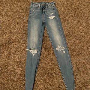 Size 0 American Eagle Skinny Jeans